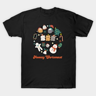 Meowy Christmas T-Shirt